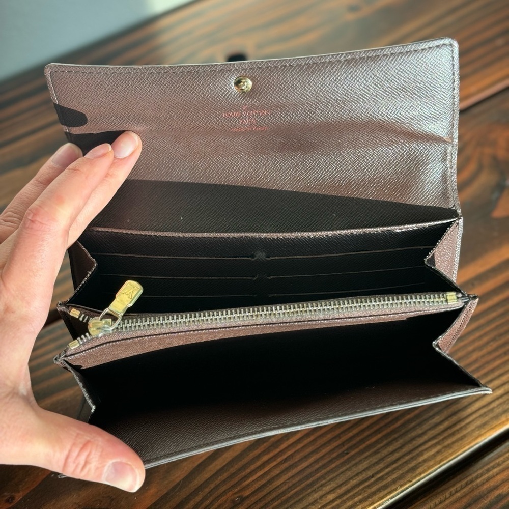 Louis Vuitton Damier Portefeuille Sarah Wallet - Picture 10 of 16